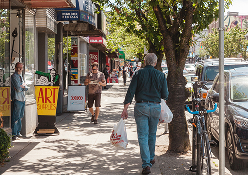 Vancouver Plan Neighbourhood Type - Shopping