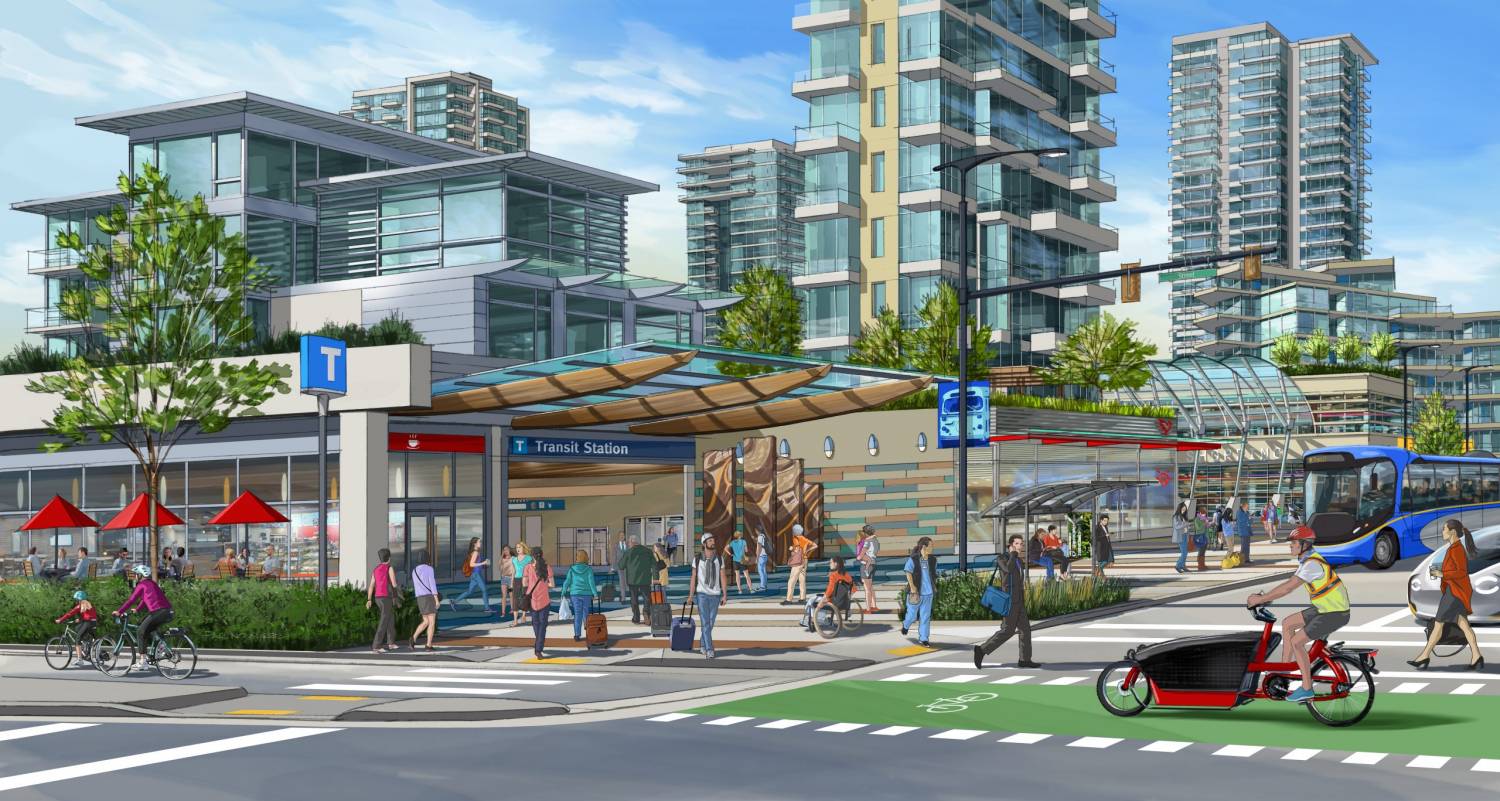 Vancouver Plan Future Neighbourhoods - Transit Station